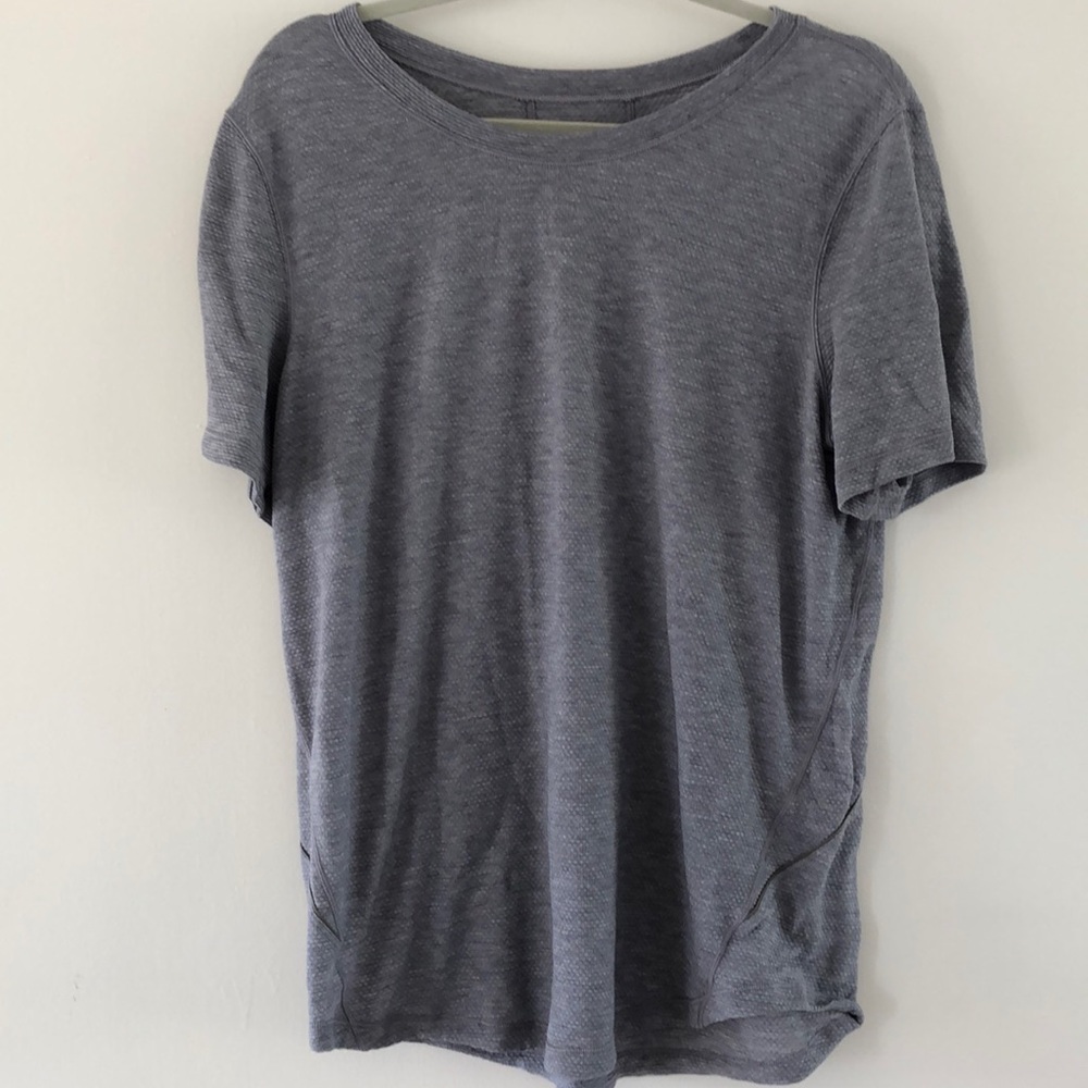 Lulu lemon gray work out top
